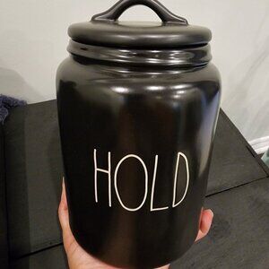 Rae Dunn  HOLD Large Canister